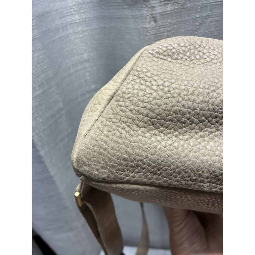 Hammitt Hunter Beige Pebbled Leather Backpack Bag - Picture 8 of 17
